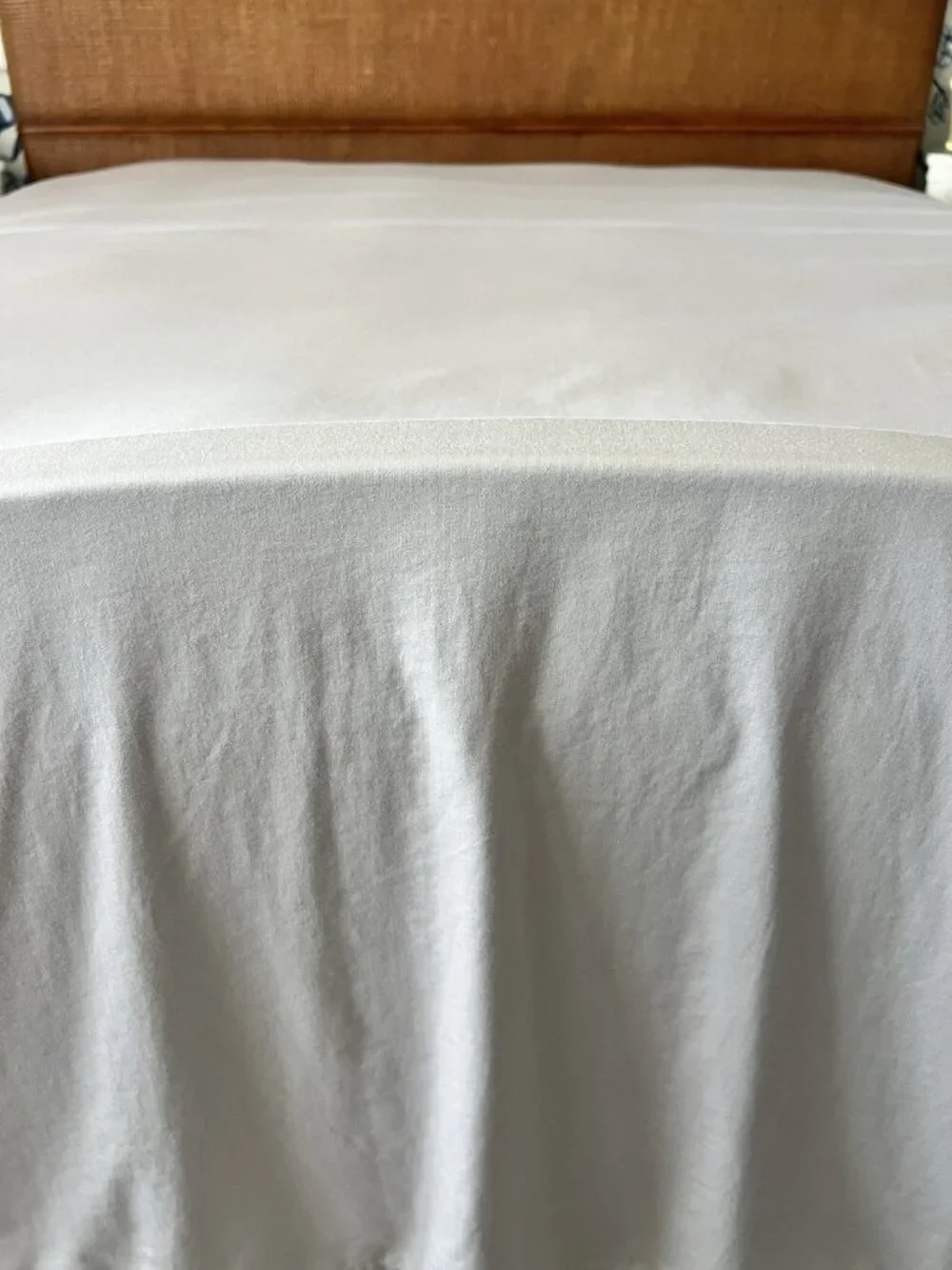 KING Flat Sheet Ecru 100% Egyptian Cotton Tan Luxury Linens Charisma PRISTINE